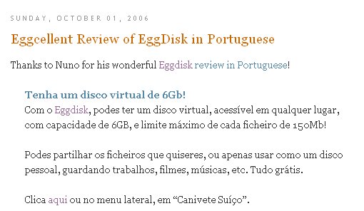 Eggdisk review